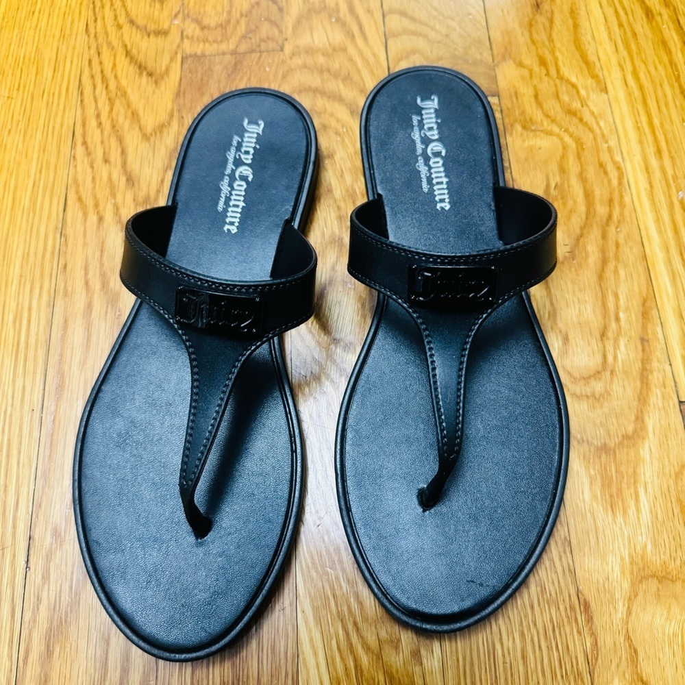 Juicy Couture Black Sandals